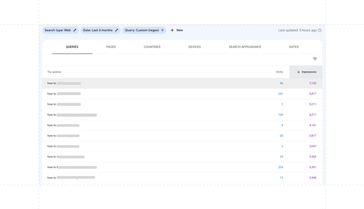 google-search-results-custom-regex-query-filter