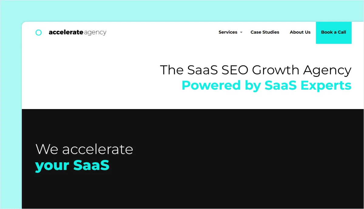 accelerate-agency-homepage