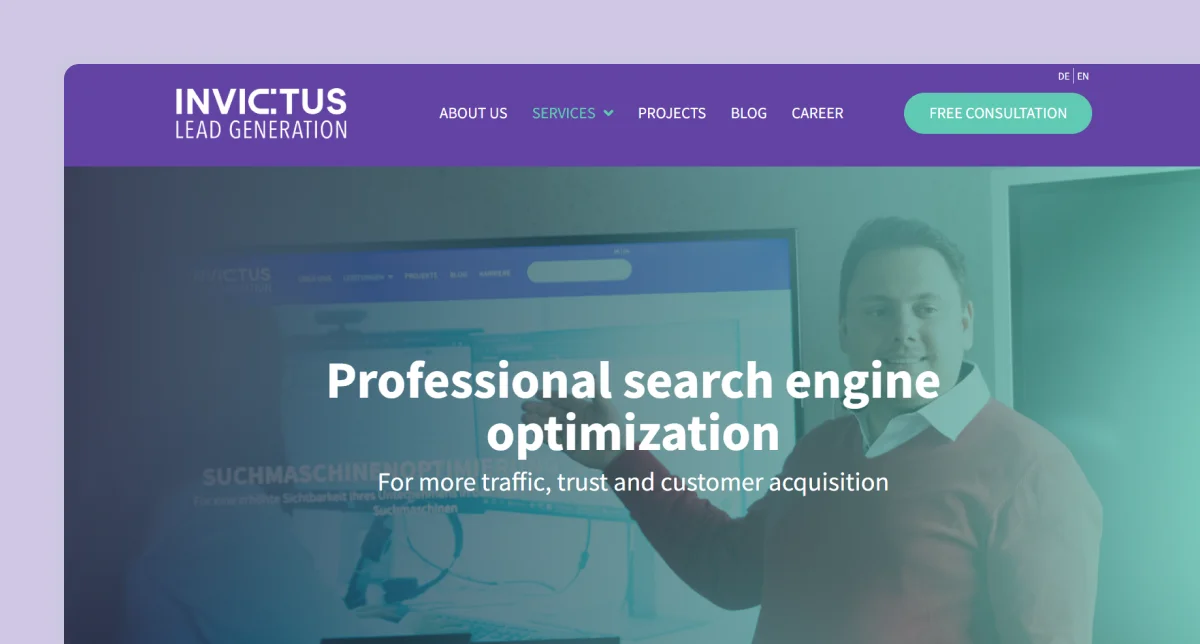 invictus-lead-generation-homepage