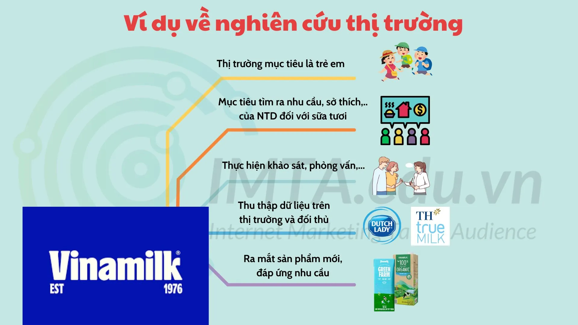 Ví dụ về nghiên cứu thị trường của Vinamilk