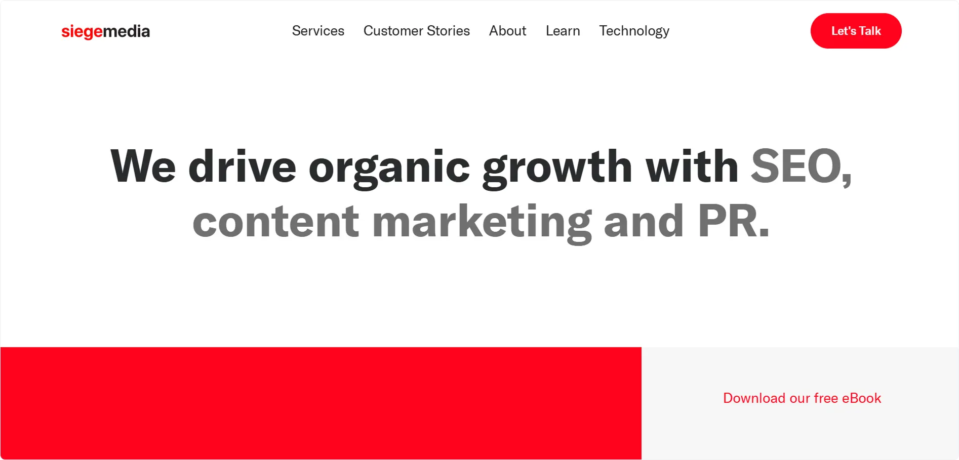 Siegemedia-homepage