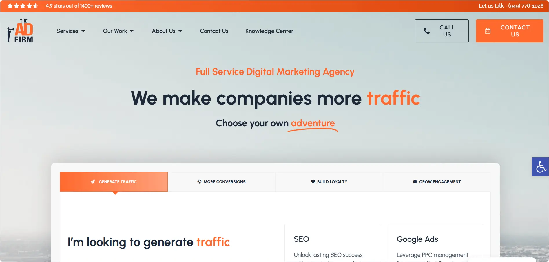 the ad firm - homepage