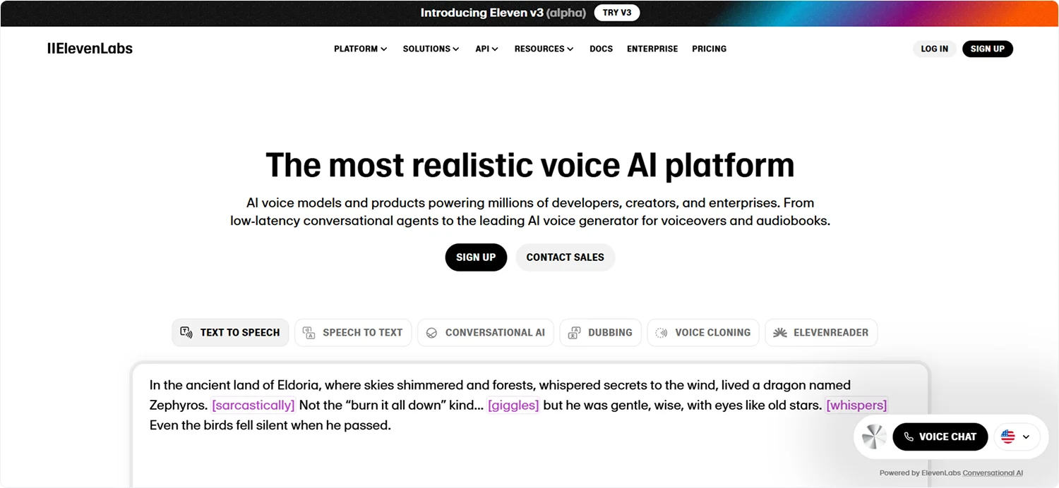 elevenlabs-homepage