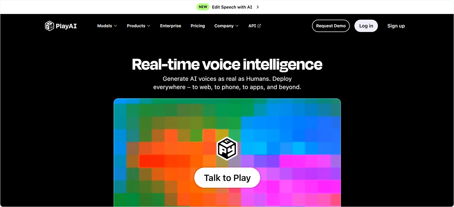 play-ai-homepage