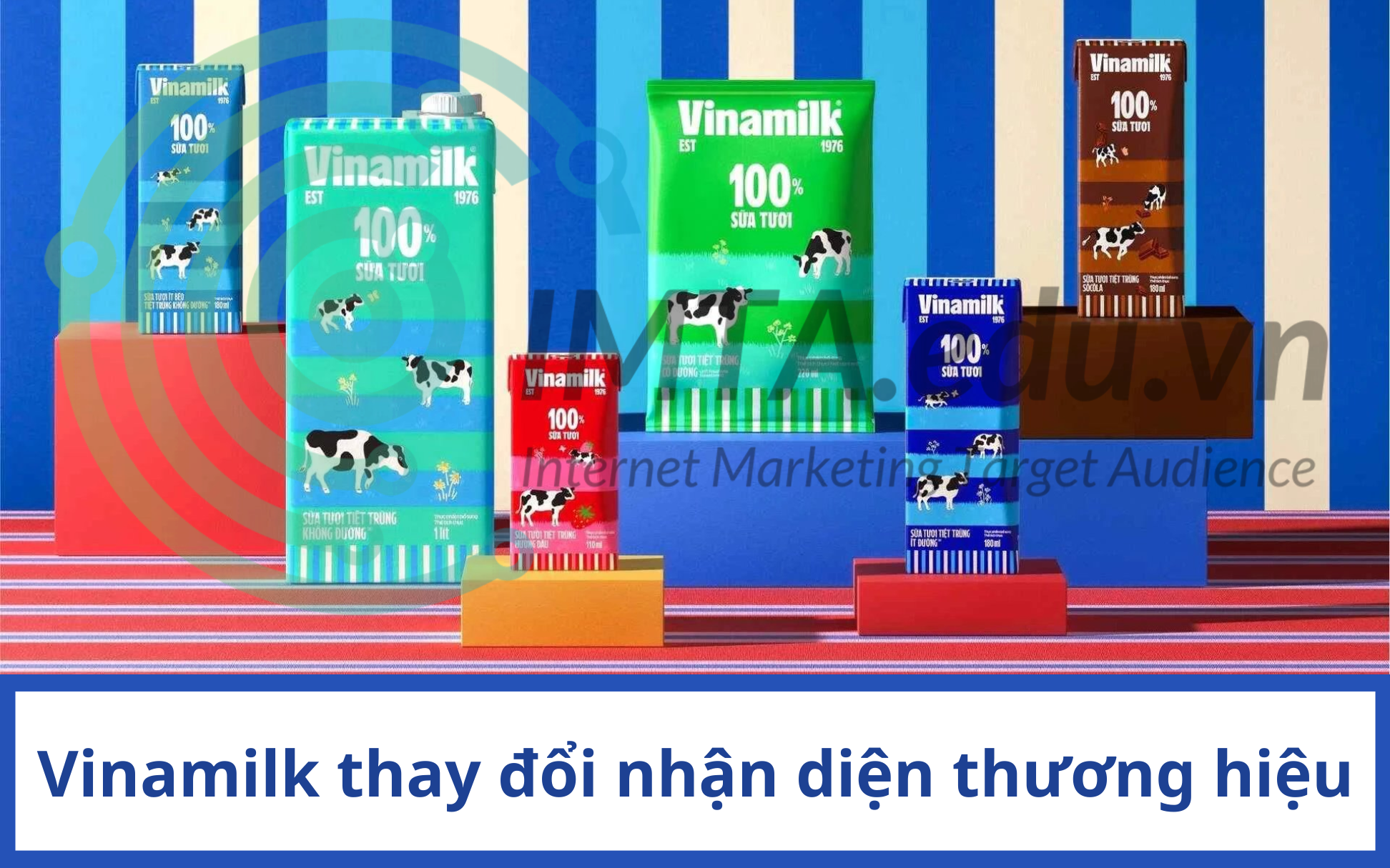Vinamilk thay đổi nhận diện thương hiệu