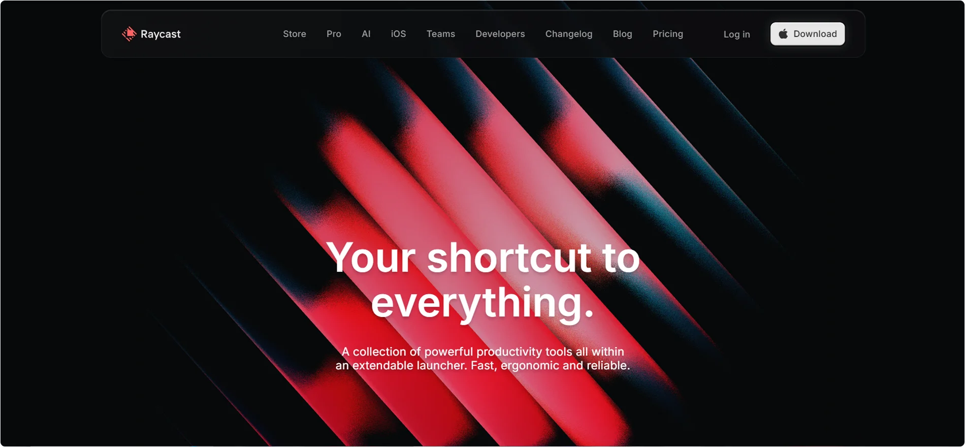 raycast-homepage