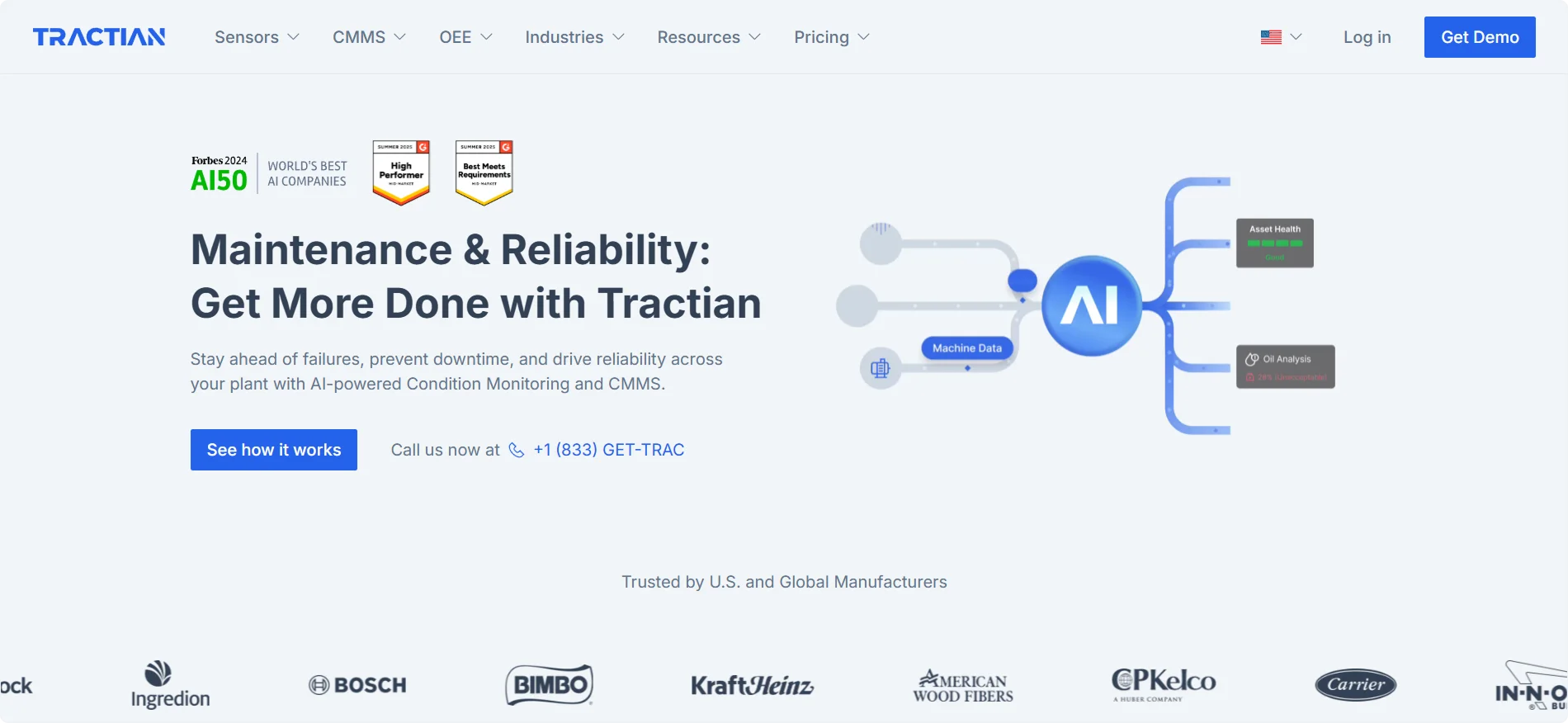 tractian-homepage