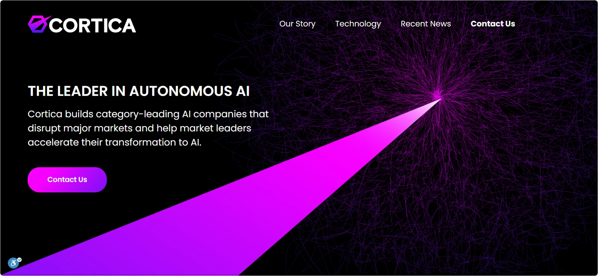 cortica-homepage