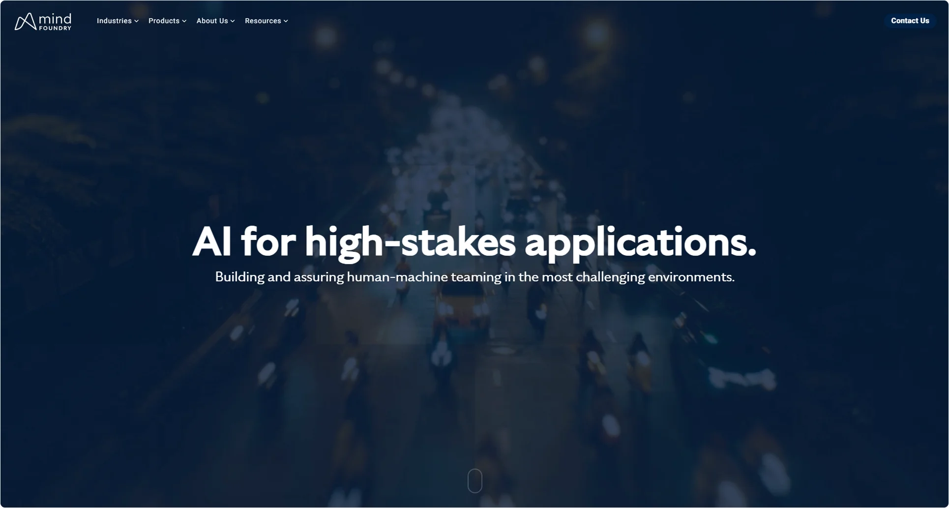 mind-foundry-homepage