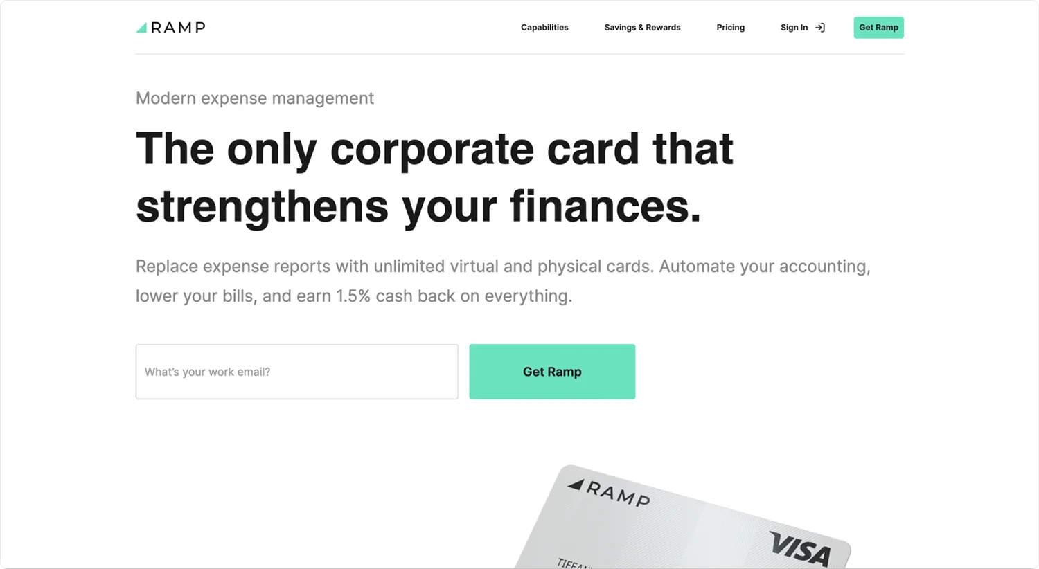 ramp-in-its-early-days