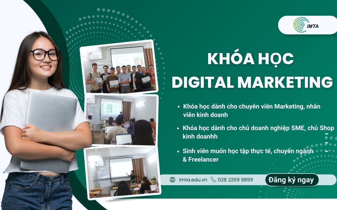 Khóa học Digital Marketing tại IMTA