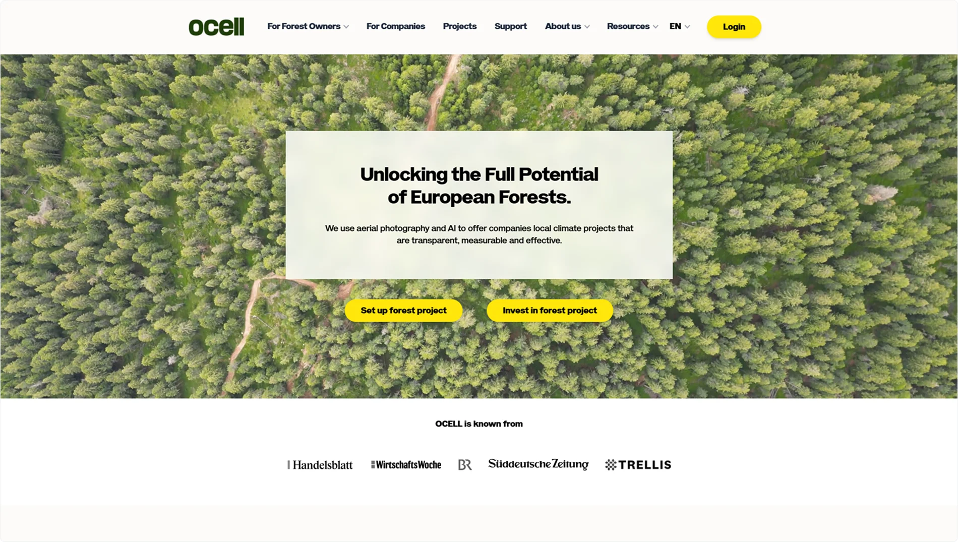 ocell-homepage