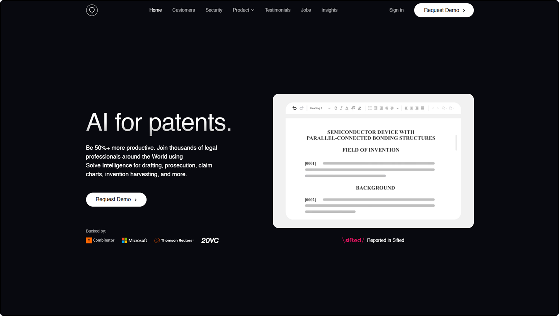 solve-intelligence-homepage