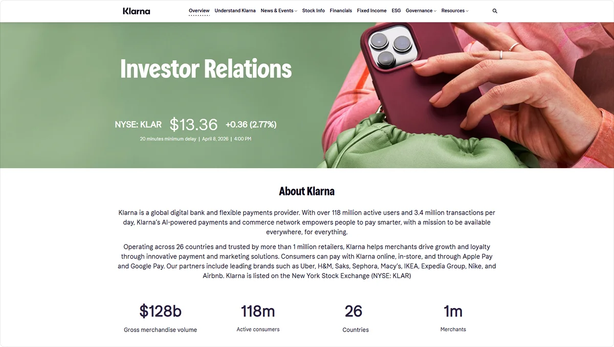 klarna-stats